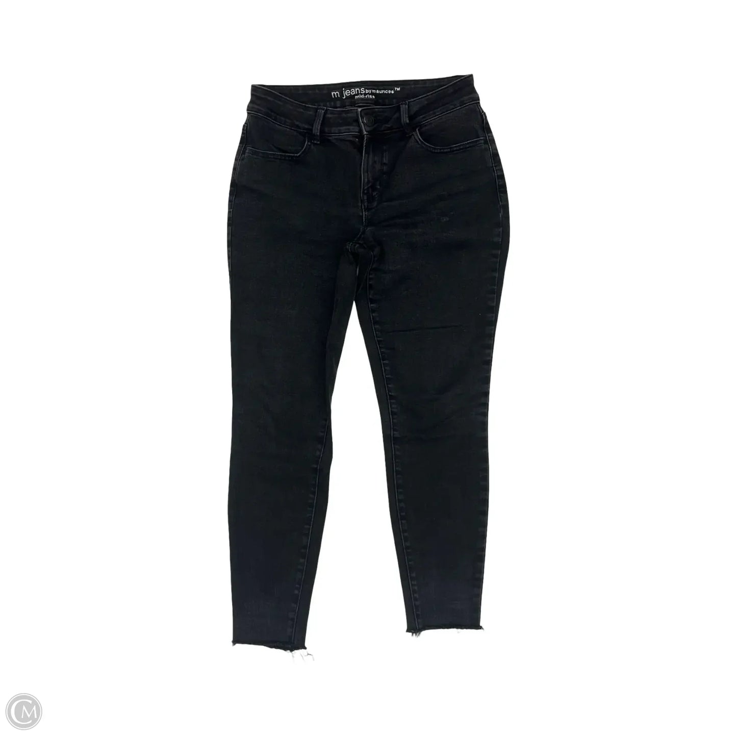 Jeans Skinny By Maurices In Black Denim, Size: Mp