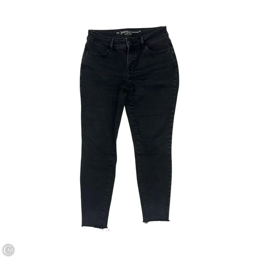 Jeans Skinny By Maurices In Black Denim, Size: Mp