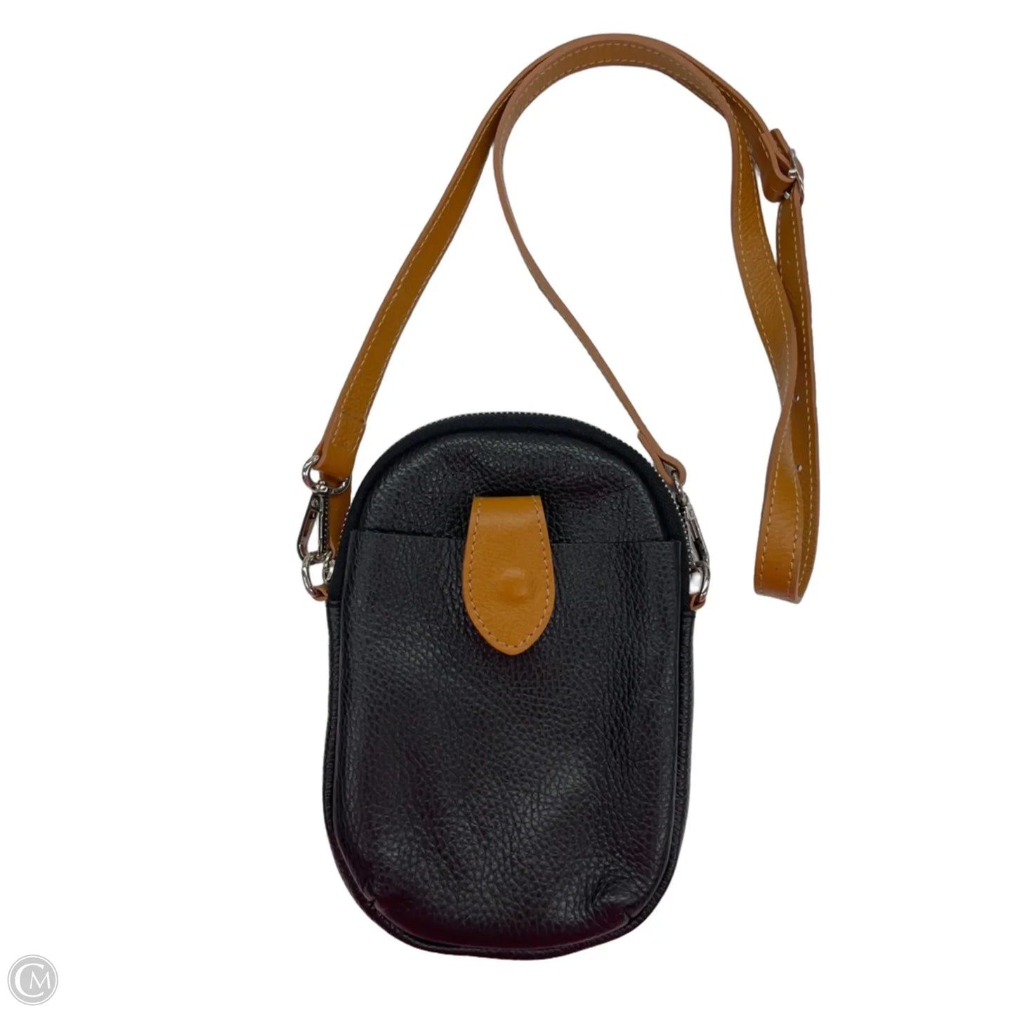 Crossbody Leather By Clothes Mentor, Size: Small
