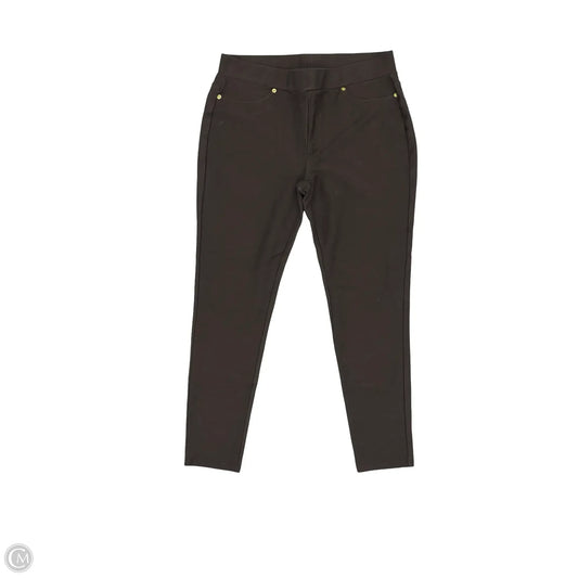 Athletic Leggings By Clothes Mentor In Black & White, Size: L
