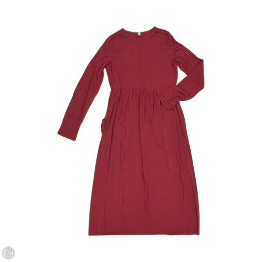 Dress Casual Maxi By Beeson River In Red, Size: L