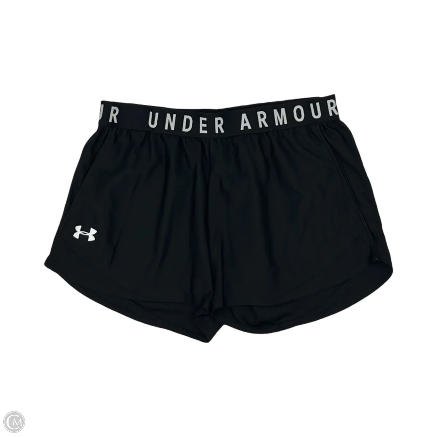 Athletic Shorts By Under Armour In Black, Size: M