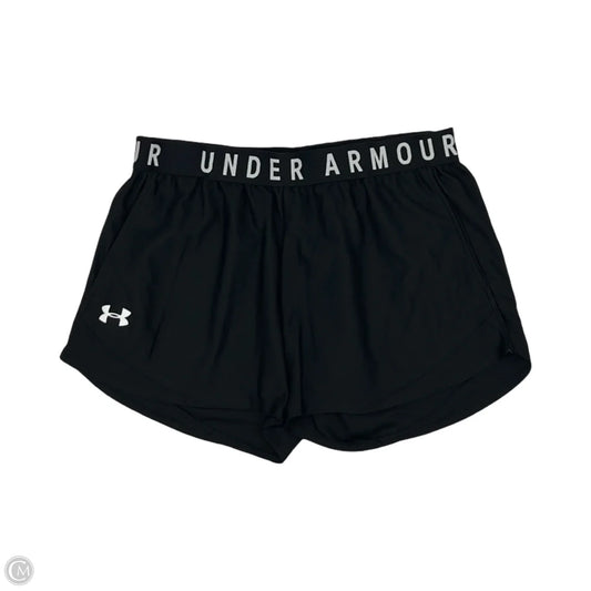 Athletic Shorts By Under Armour In Black, Size: M