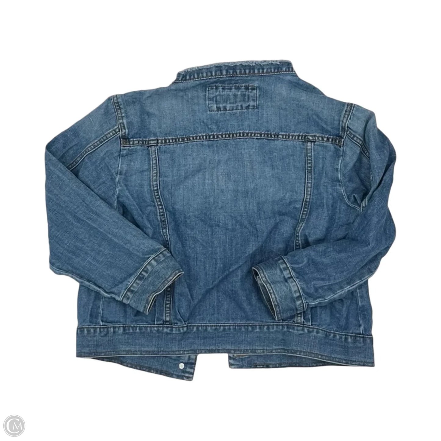Jacket Denim By Loft In Blue Denim, Size: S