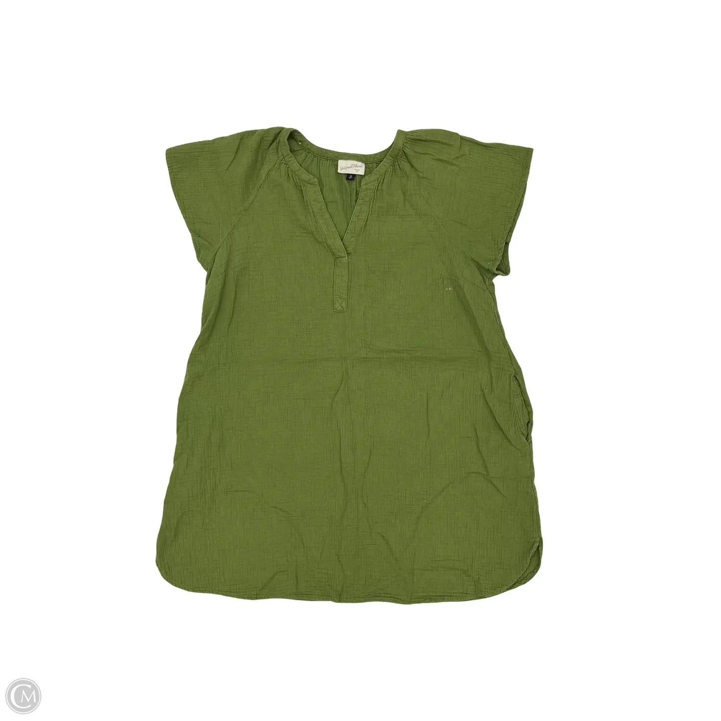 Dress Casual Short By Universal Thread In Green, Size: Xl