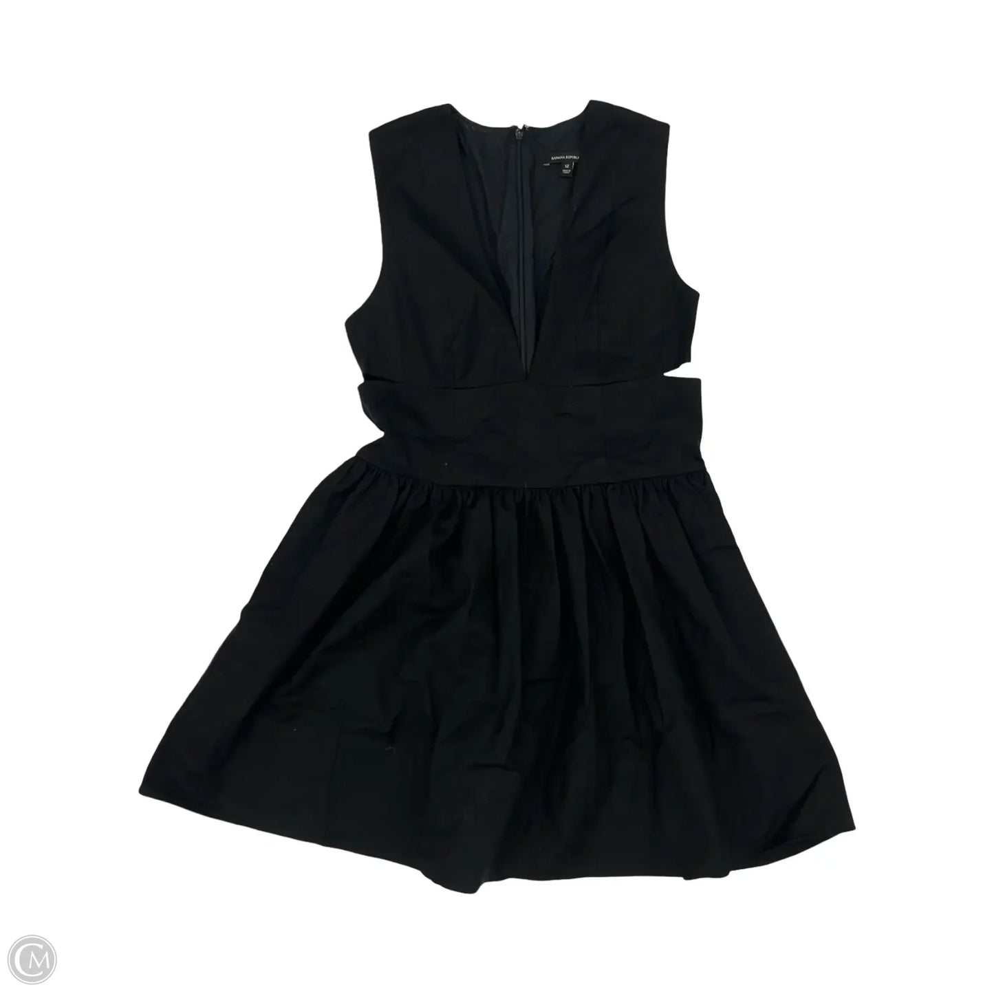 Dress Party Short By Banana Republic In Black, Size: 12