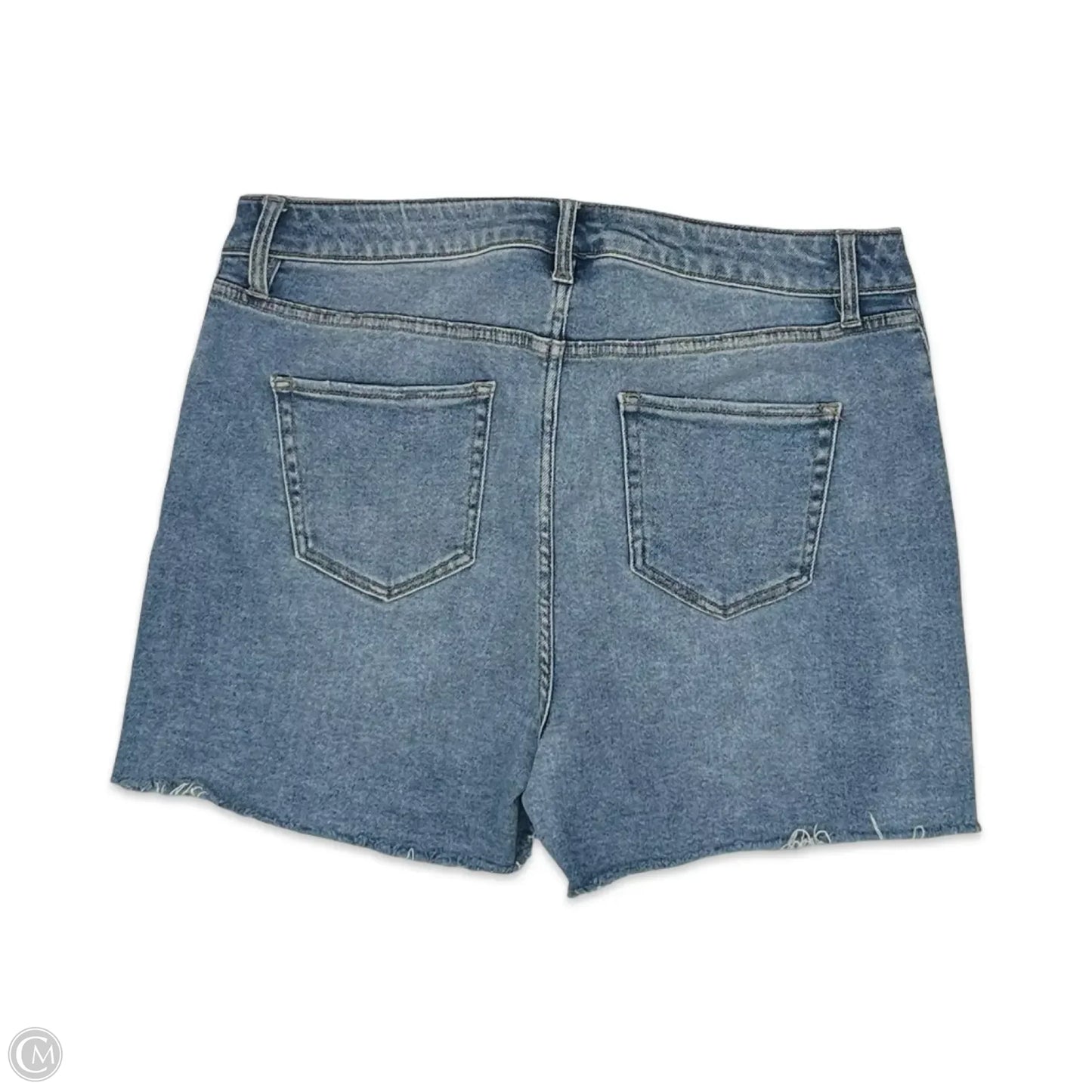 Shorts By Ava & Viv In Blue Denim, Size: 16