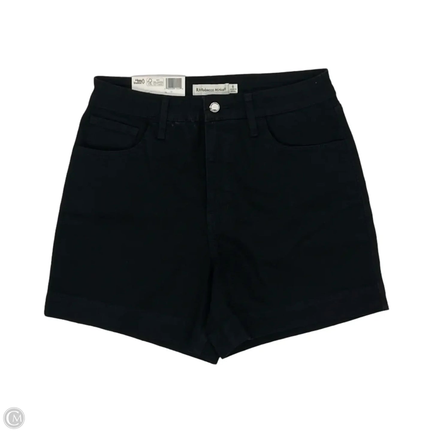 Shorts Designer By Rebecca Minkoff In Black Denim, Size: 6