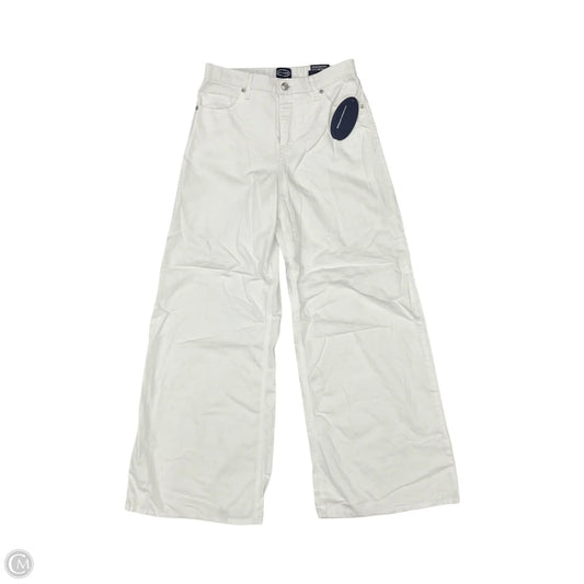 Pants Wide Leg By Scoop In White, Size: 0