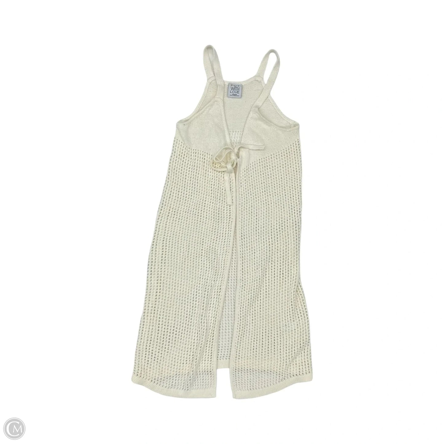 Swimwear Cover-up By Cmf In Cream, Size: M