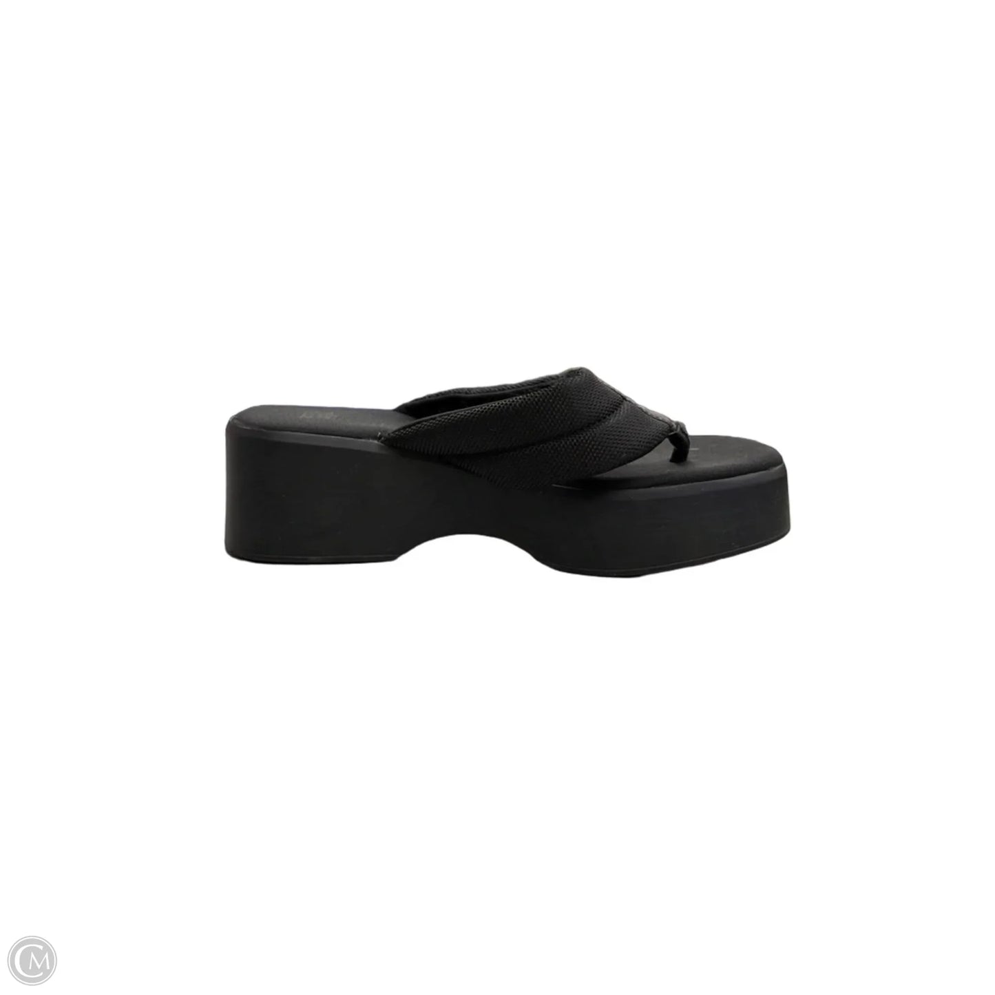 Sandals Flip Flops By Wild Fable In Black, Size: 7