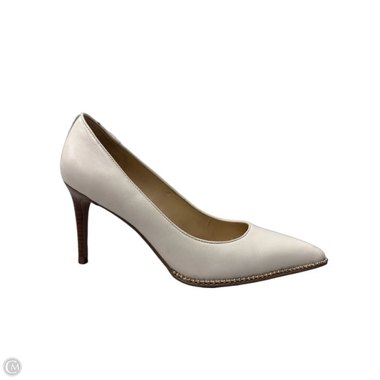 Shoes Designer By Coach In Cream, Size: 8.5