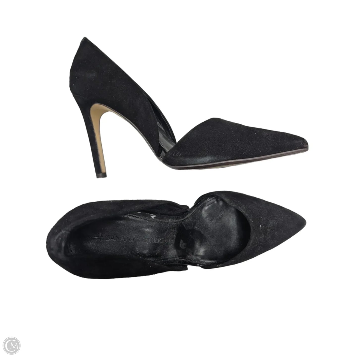 Shoes Heels Stiletto By Banana Republic In Black, Size: 8