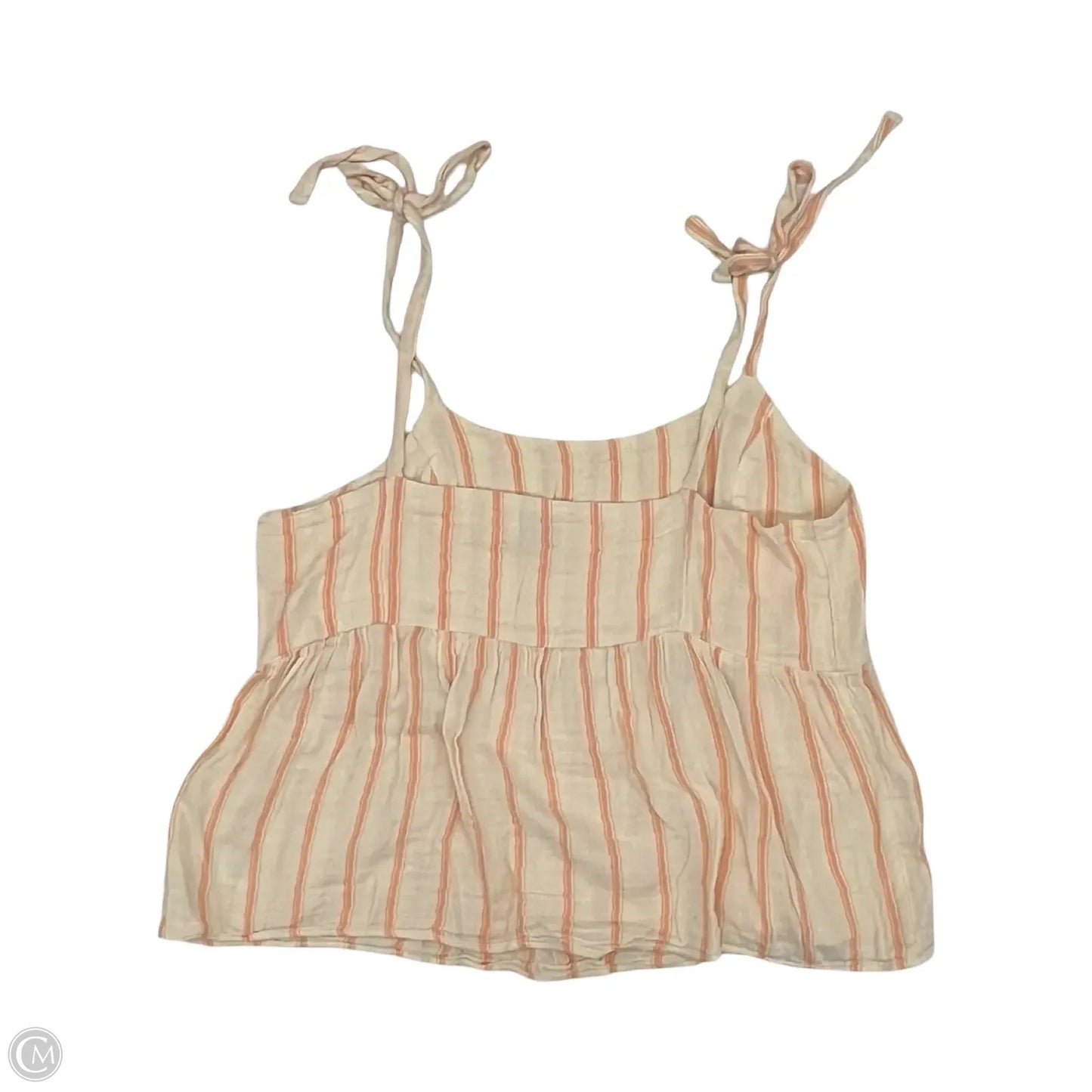 Blouse Sleeveless By Old Navy In Orange, Size: L