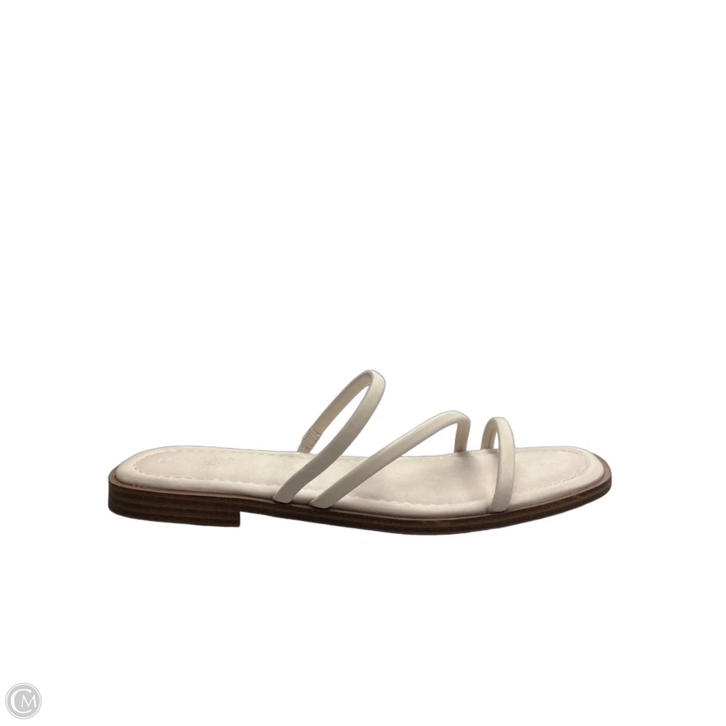 Sandals Flats By Universal Thread In Cream, Size: 9.5