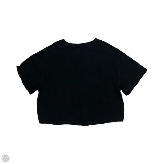 Top Short Sleeve By Wild Fable In Black, Size: L