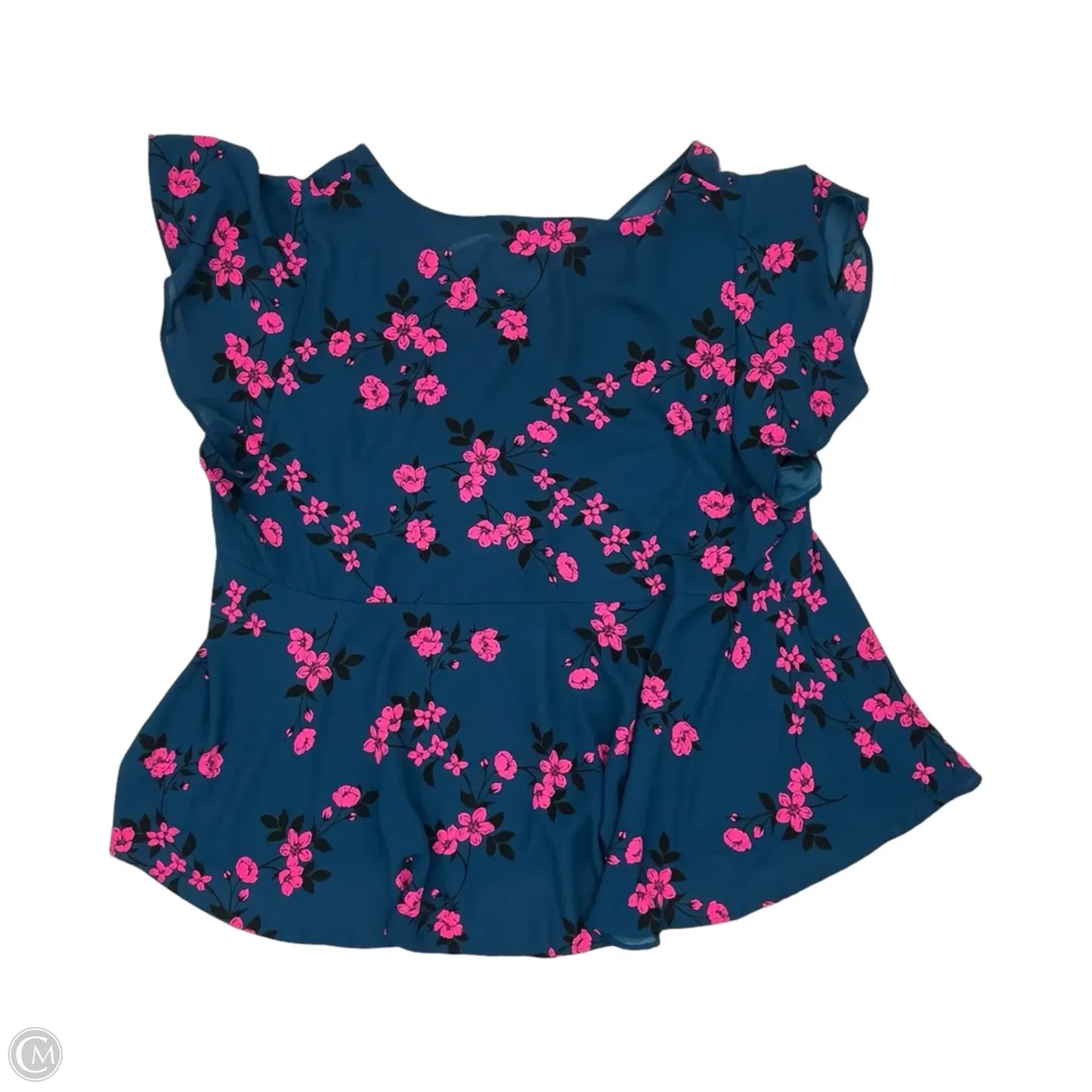 Blouse Short Sleeve By Torrid In Floral Print, Size: 4x