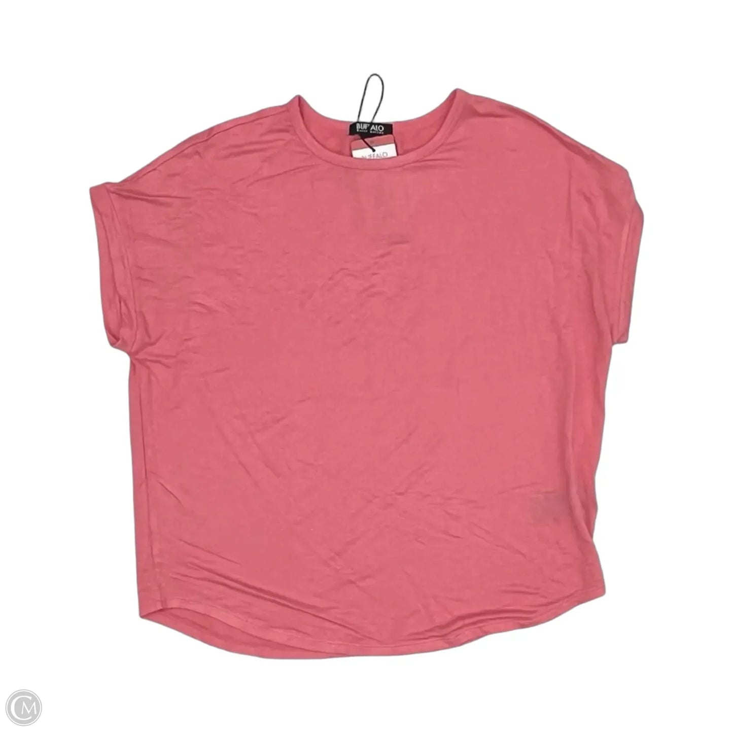 Top Short Sleeve By Buffalo David Bitton In Pink, Size: M