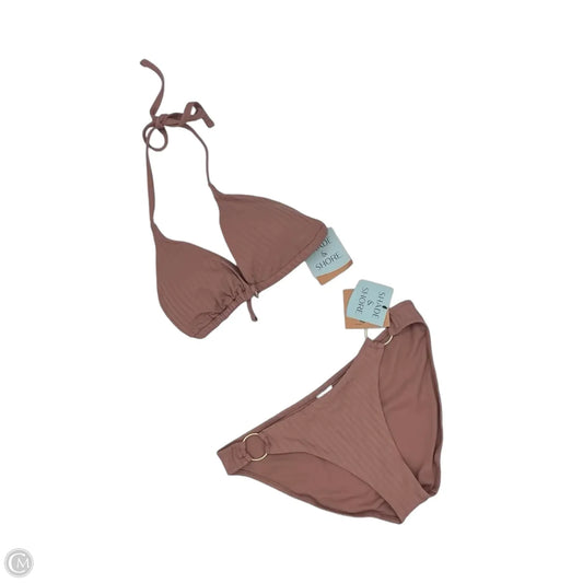 Swimsuit 2pc By Shade & Shore In Mauve, Size: S
