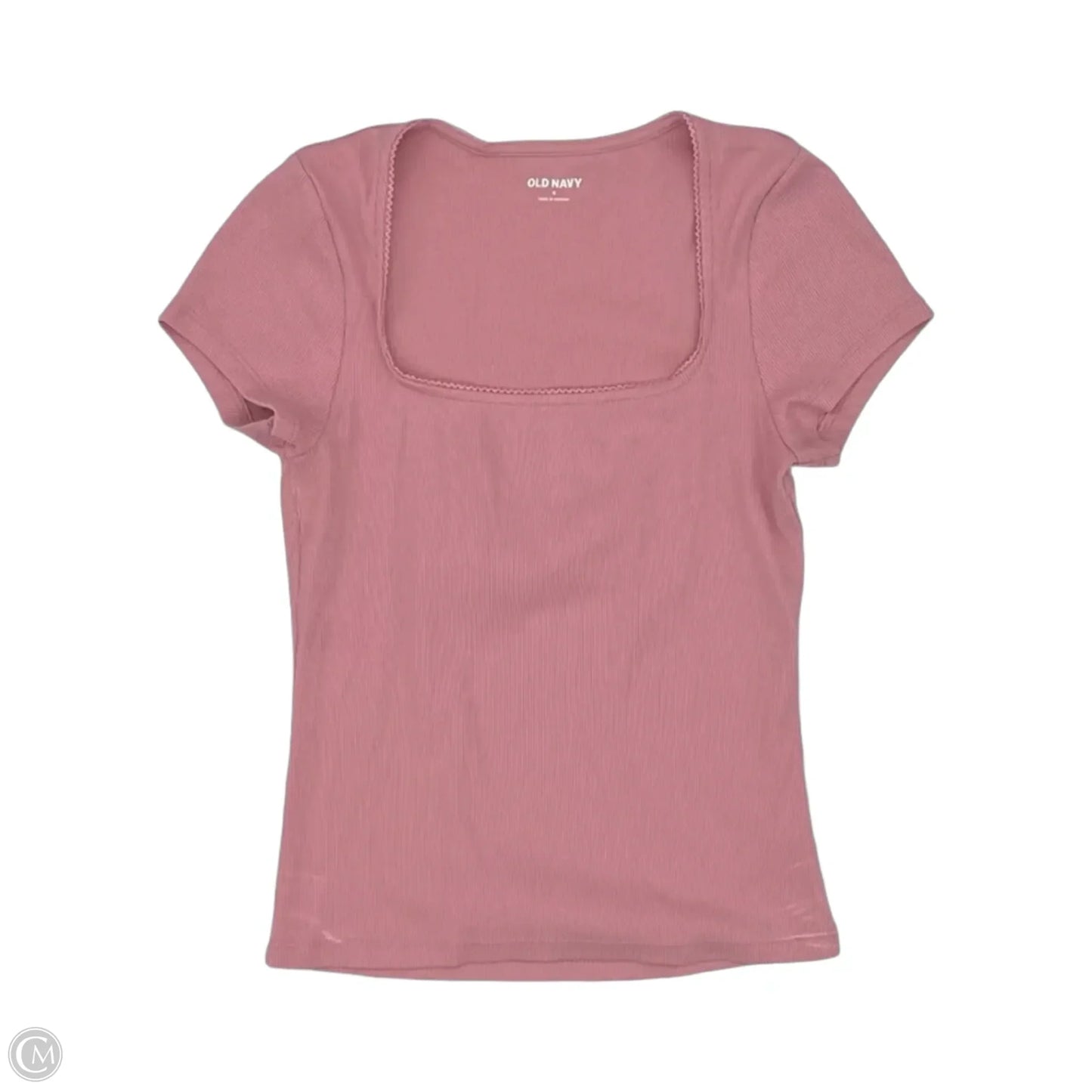 Top Short Sleeve By Old Navy In Pink, Size: S