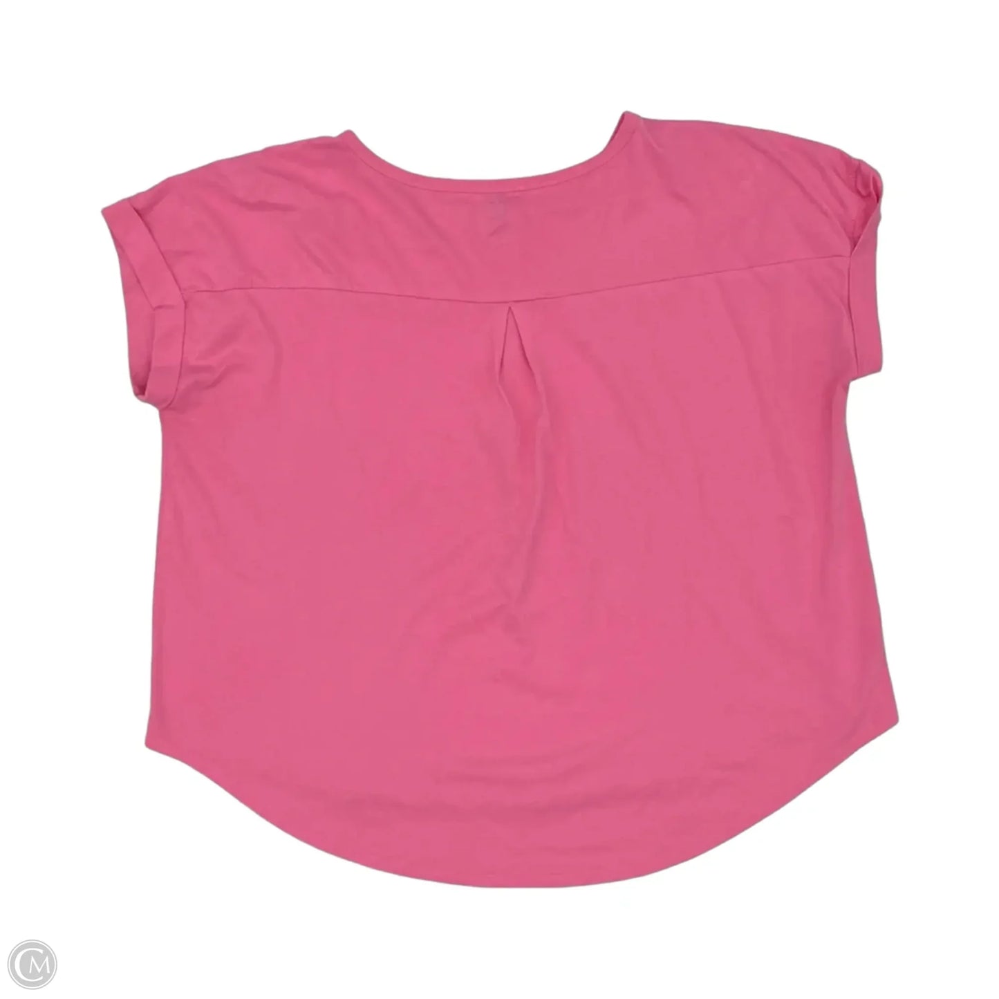 Top Short Sleeve By Cato In Pink, Size: 3x
