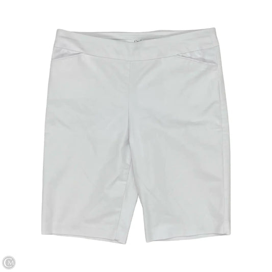 Shorts By Croft And Barrow In White, Size: 18
