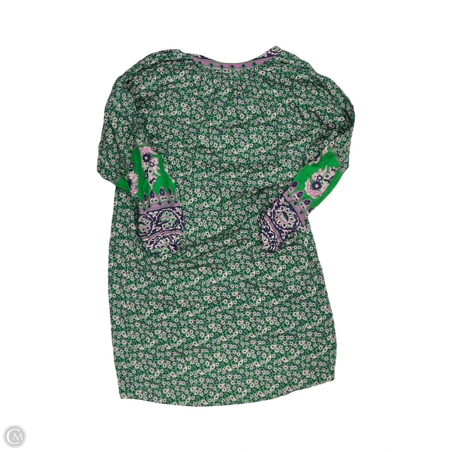 Dress Casual Short By Cma In Blue & Green, Size: Xs