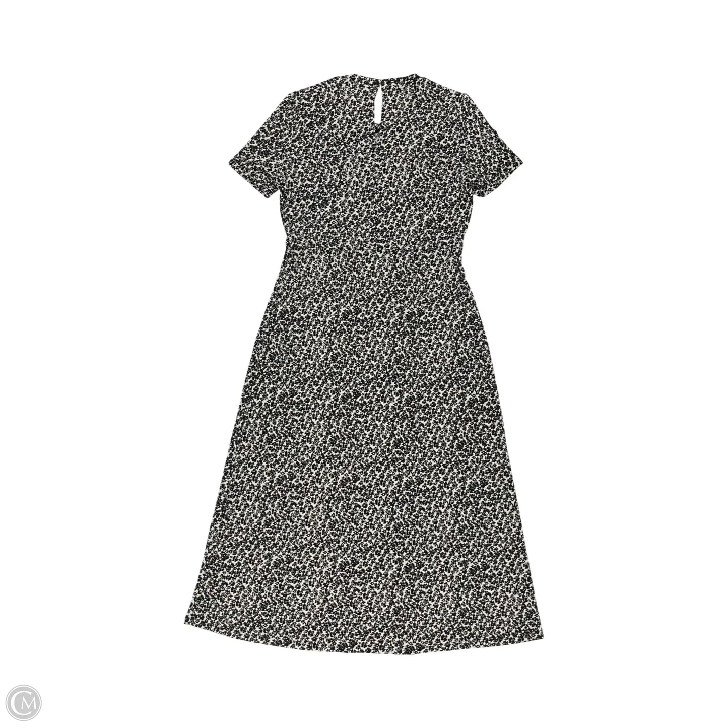 Dress Party Midi By Mng In Black & Cream, Size: S