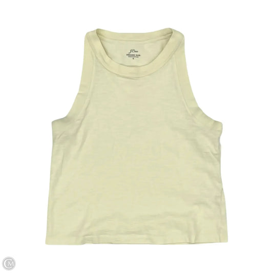 Tank Top By J. Crew In Yellow, Size: S