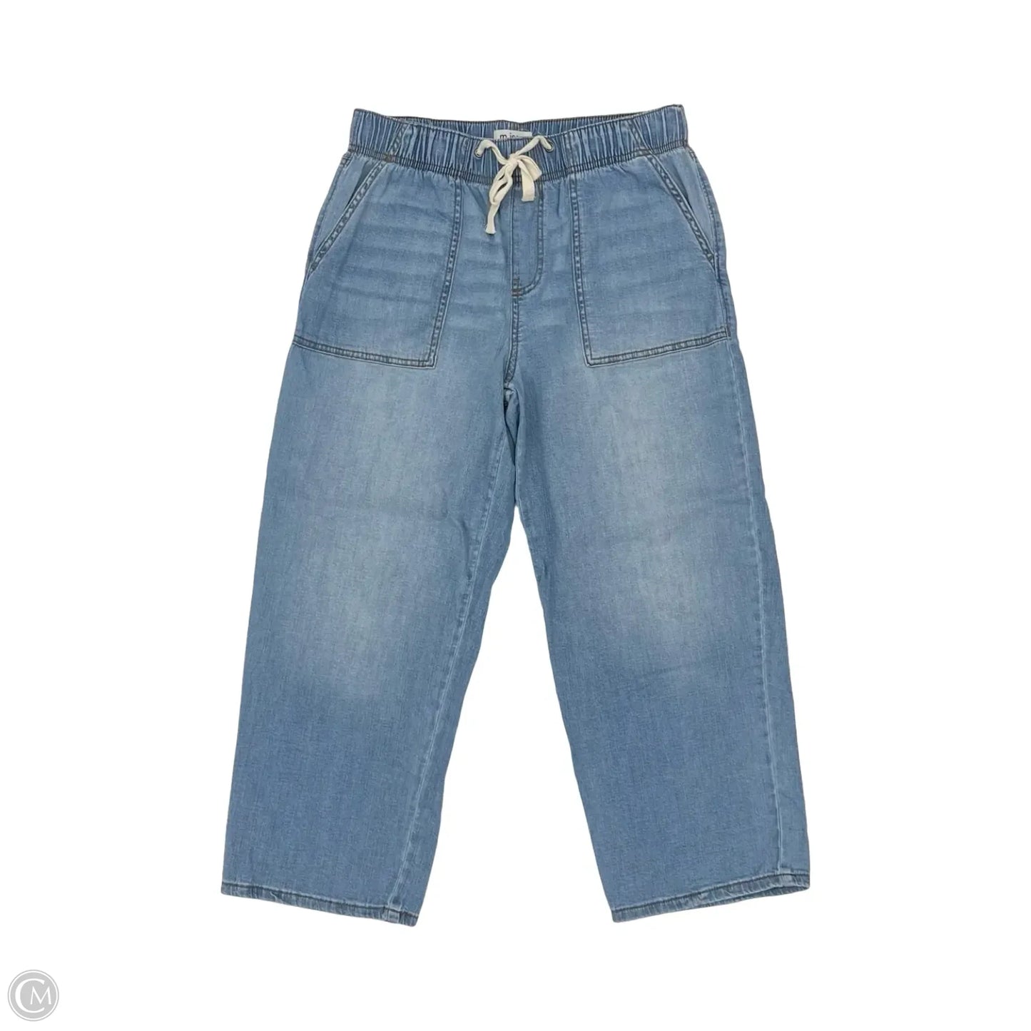 Jeans Straight By Maurices In Blue Denim, Size: S