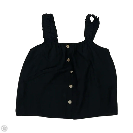 Blouse Sleeveless By Hayden La In Black, Size: M