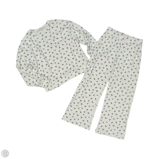 Pajamas 2pc By Z Supply In Floral Print, Size: S