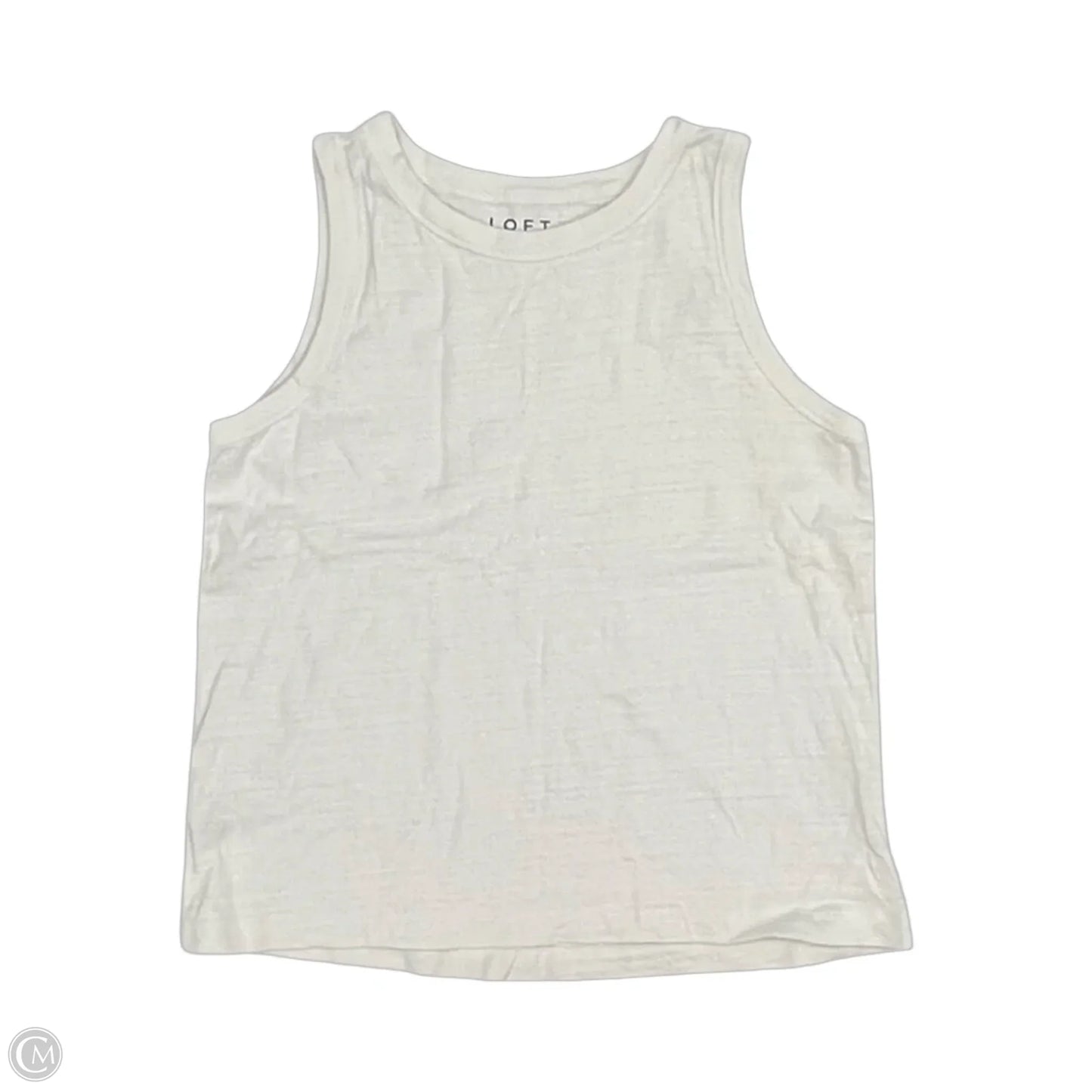 Tank Top By Loft In Cream, Size: L
