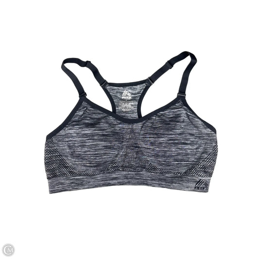 Athletic Bra By Rbx In Black & White, Size: L