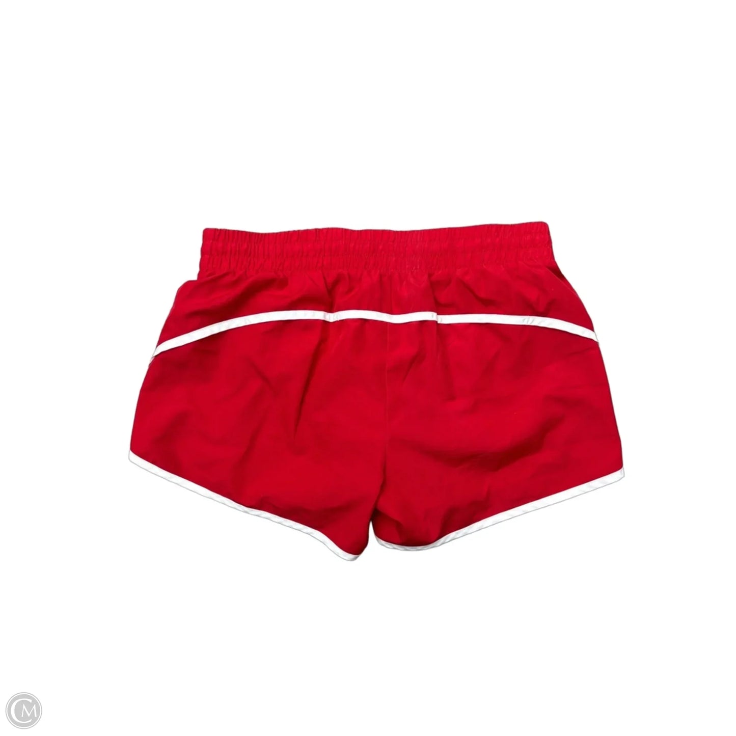 Athletic Shorts By Athletic Works In Red & White, Size: L