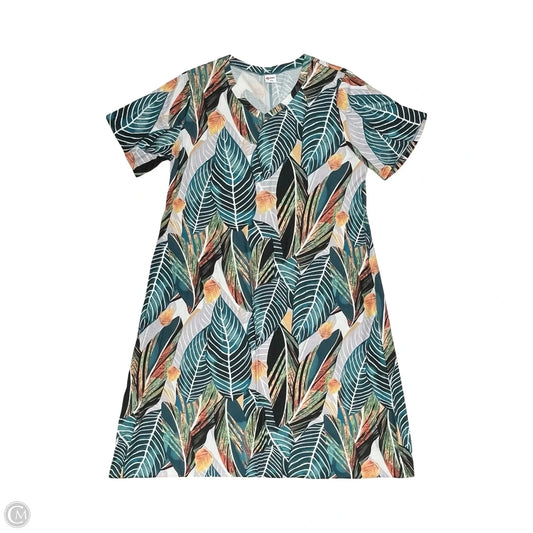 Dress Casual Maxi By Cmf In Multi-colored, Size: Xxl