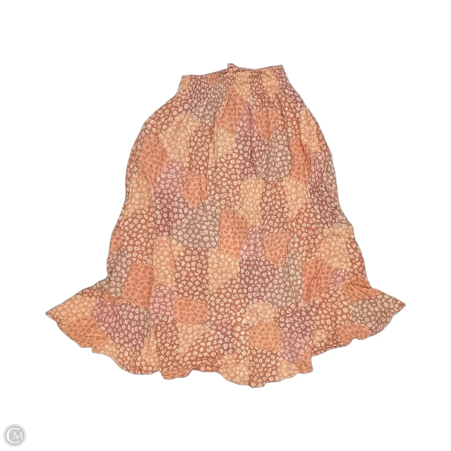 Skirt Maxi By Promesa In Orange, Size: S