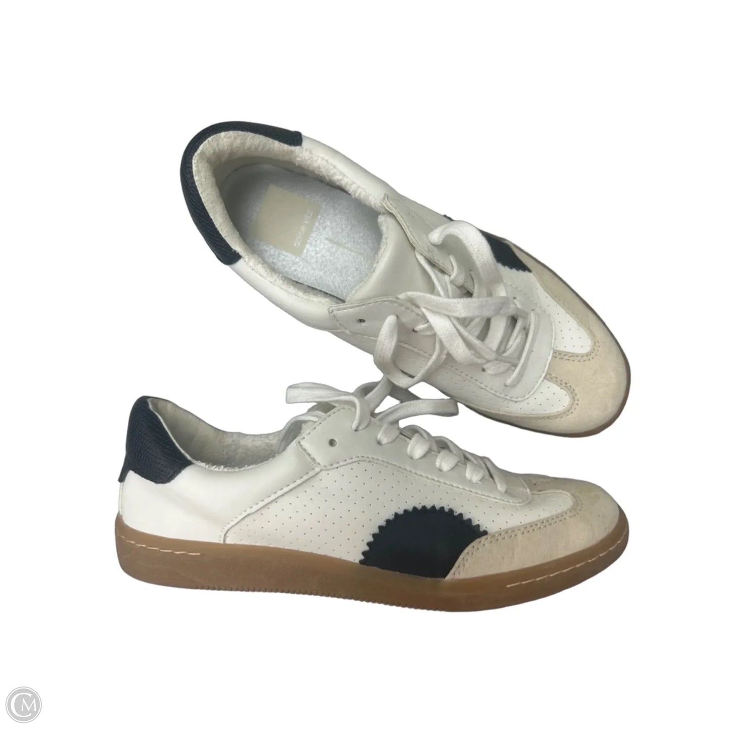 Shoes Sneakers By Dolce Vita In Black & Cream, Size: 6