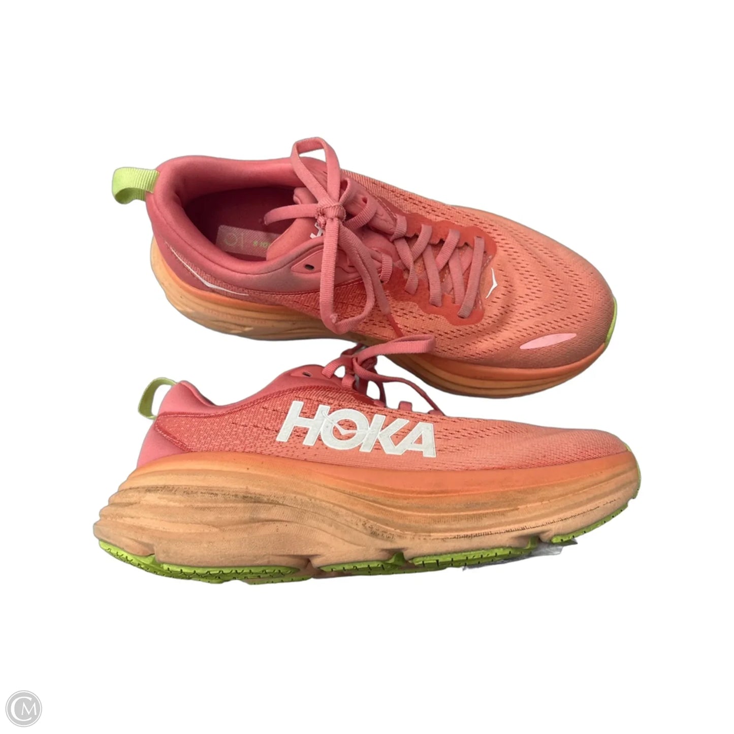 Shoes Athletic By Hoka In Orange, Size: 8