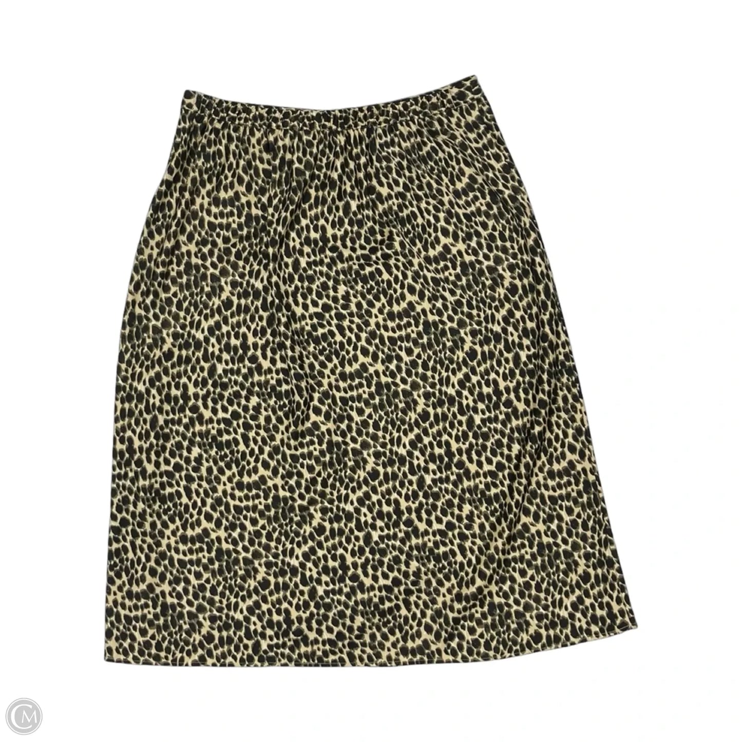 Skirt Midi By J. Crew In Leopard Print, Size: M