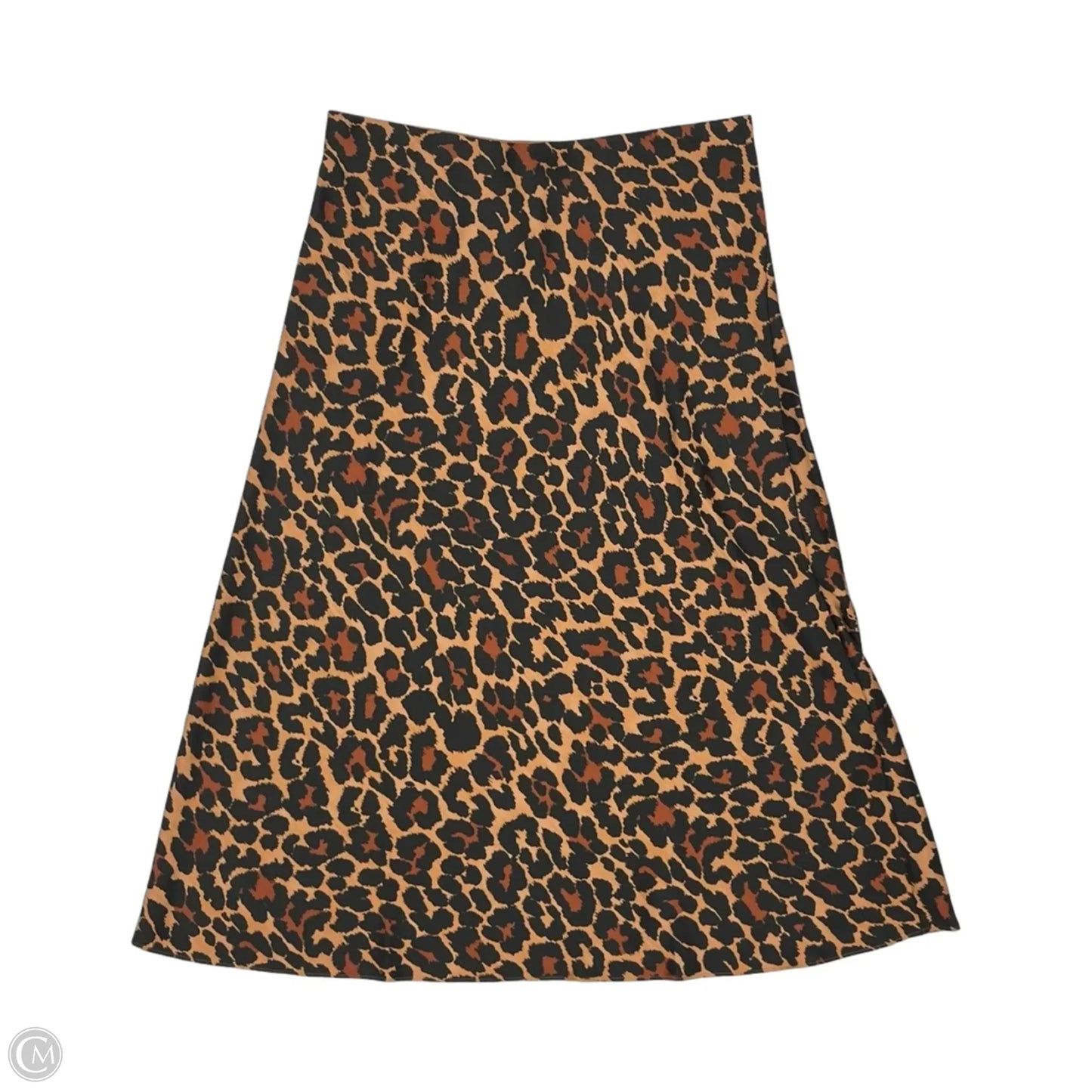 Skirt Midi By J. Crew In Leopard Print, Size: M