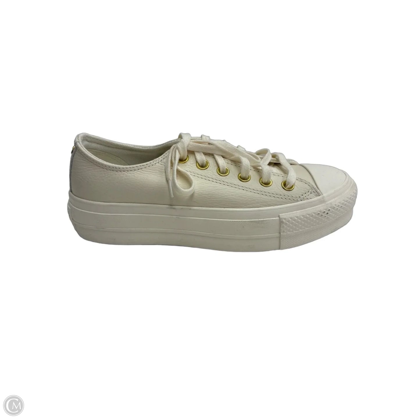 Shoes Sneakers By Converse In Cream, Size: 7.5