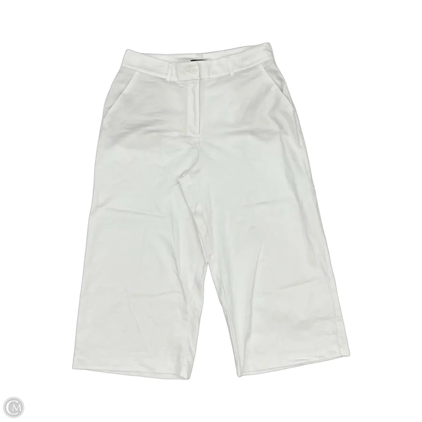 Pants Cropped By Simply Vera In White, Size: 14