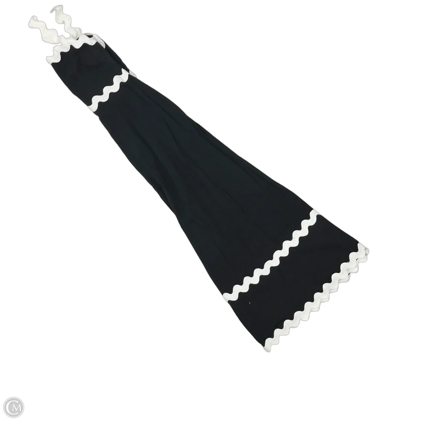 Dress Party Midi By Cmf In Black & White, Size: M