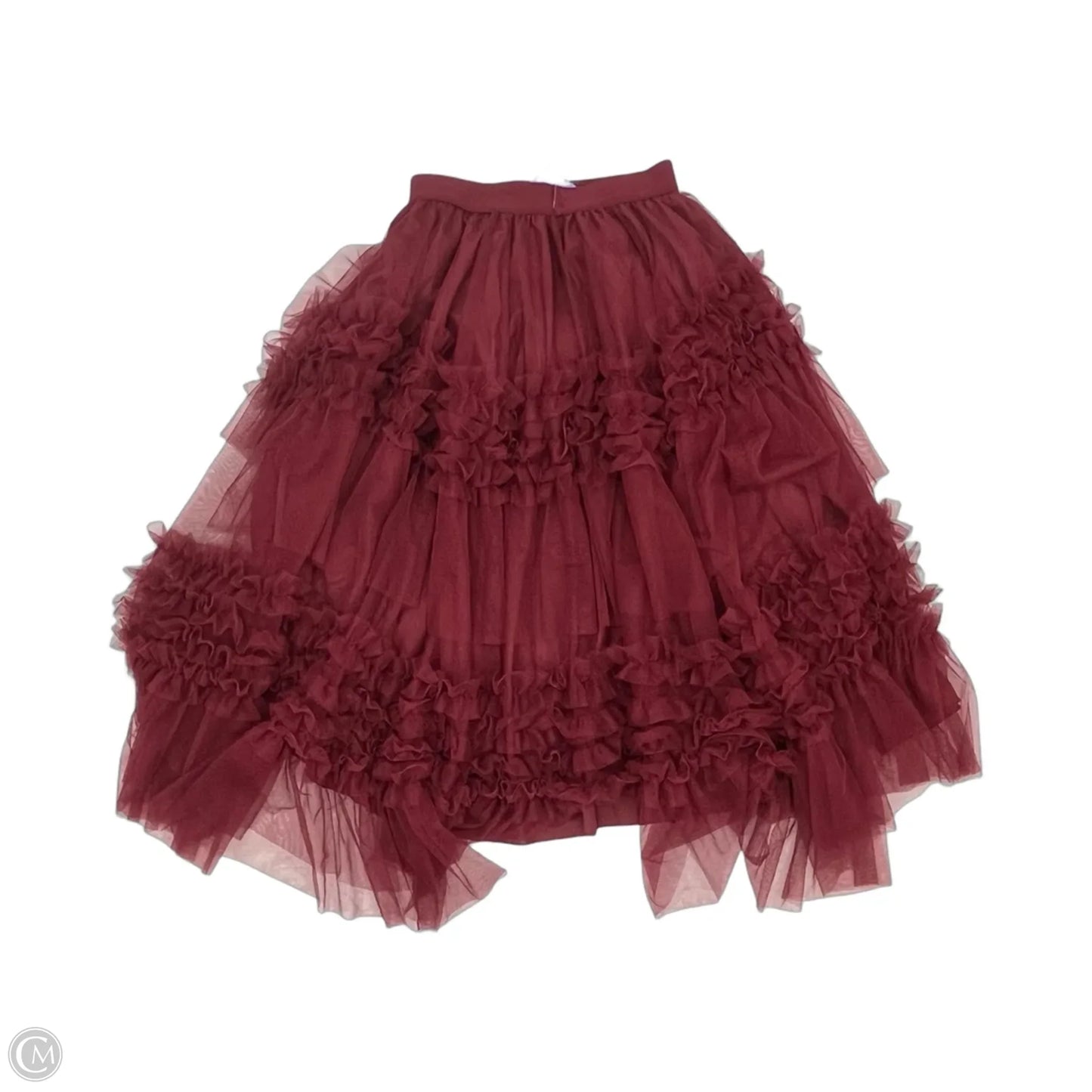 Skirt Midi By Cmf In Red, Size: M