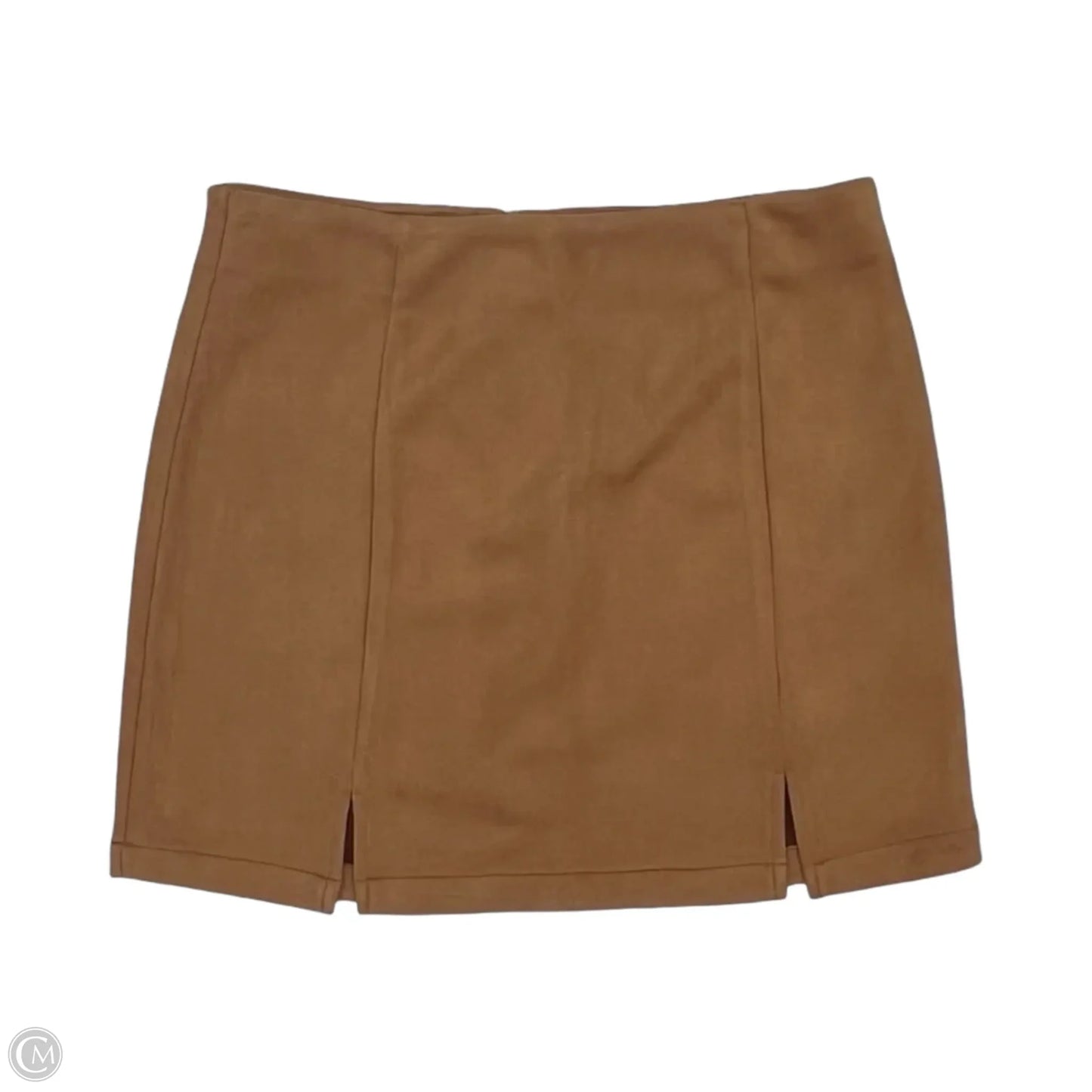 Skirt Mini & Short By Hyfve In Brown, Size: L