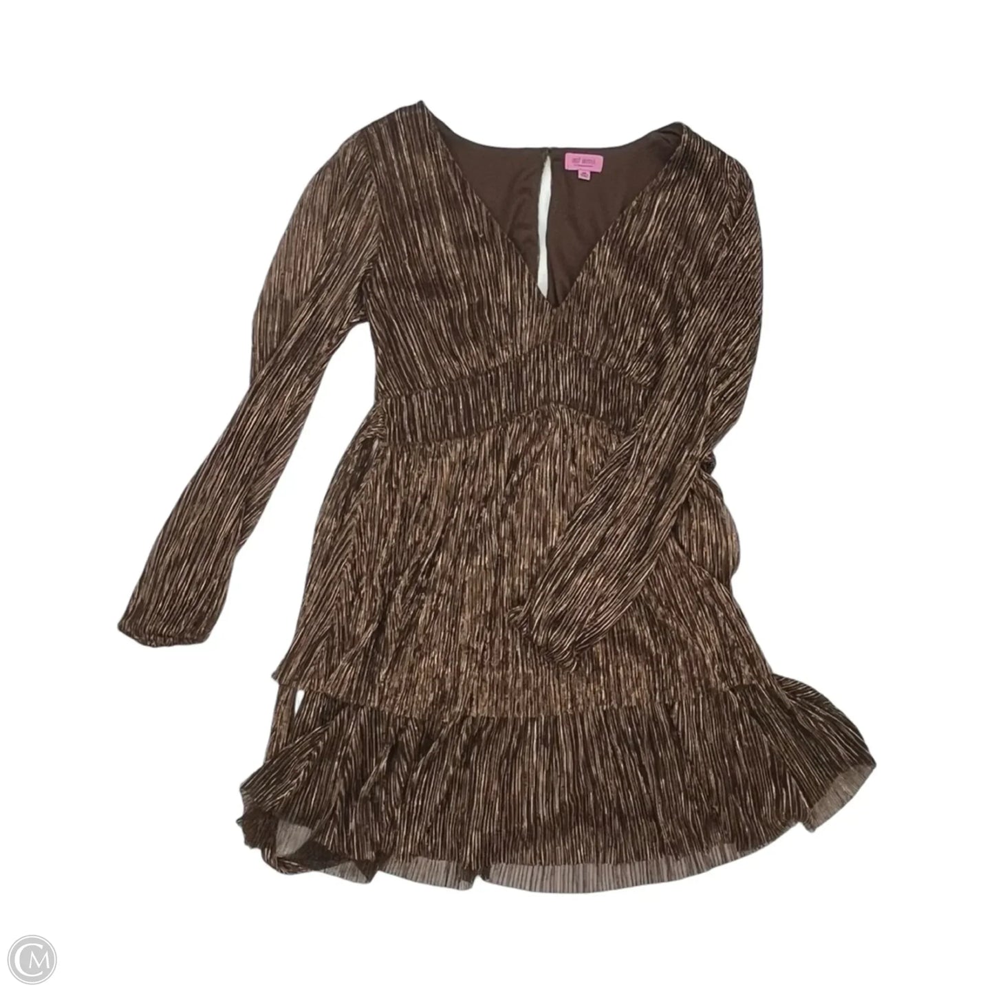 Dress Party Short By Mi Ami In Brown, Size: M
