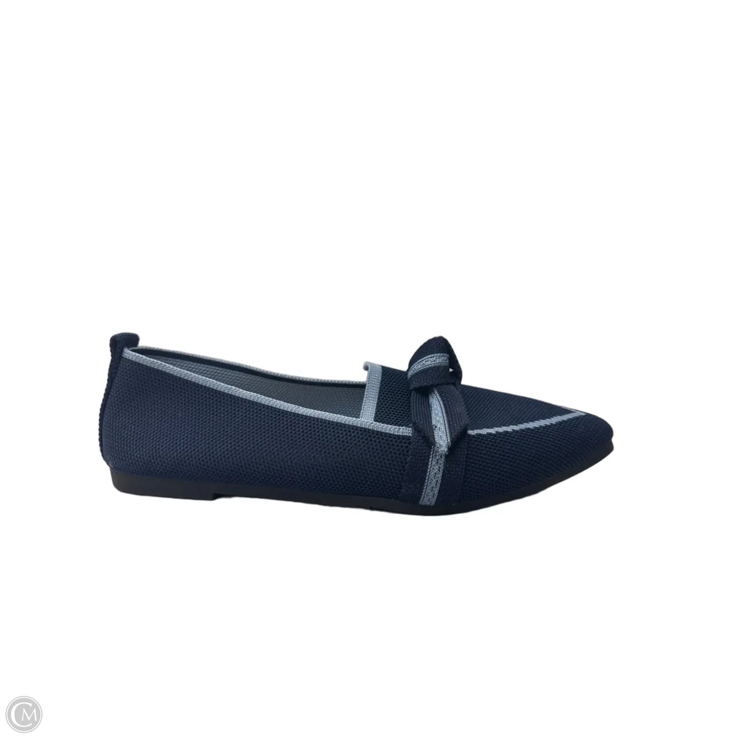 Shoes Flats By Clothes Mentor In Navy, Size: 8.5
