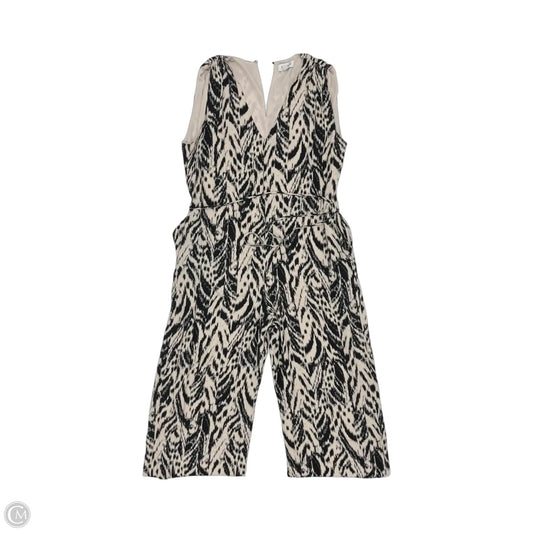 Jumpsuit By Evereve In Black & Cream, Size: M