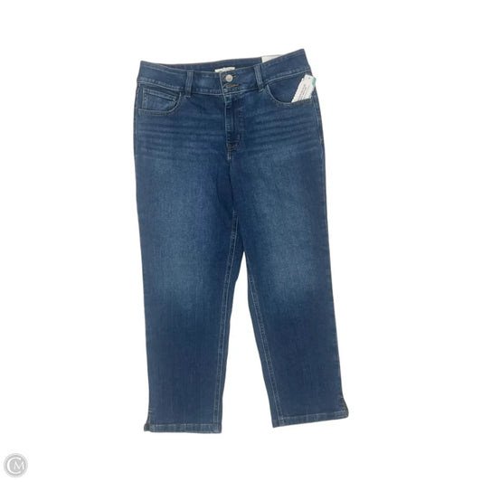 Jeans Straight By Maurices In Blue Denim, Size: 12